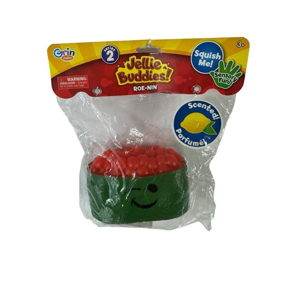 JELLIE BUDDIES! ROE-NIN by Grin Studios Sensory Fun! NEW Gift Stocking stuffer - Picture 1 of 6
